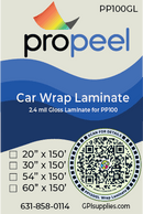 ProPeel PP100GL ProPeel 2.4 mil GLOSS WRAP LAMINATE for PP100l