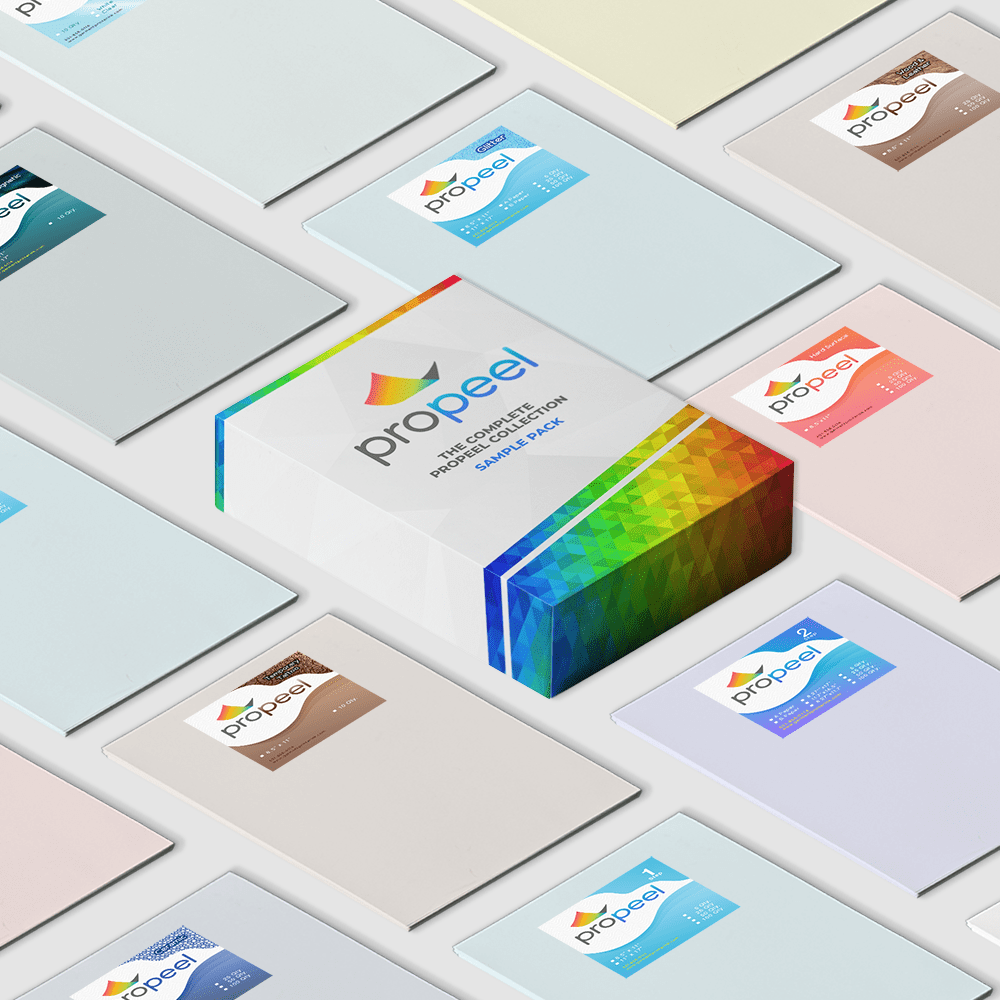 Propeel Sample Pack - Print On Any Surface | GPI Supplies