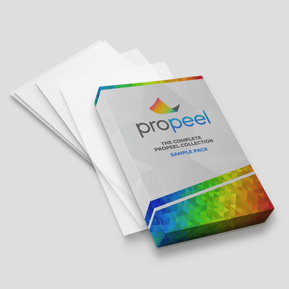 Propeel Sample Pack - Print On Any Surface | GPI Supplies