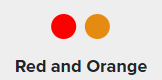 Red and Orange