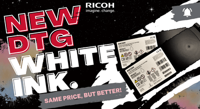 Ricoh DTG Ink Ricoh 200ml Type G2 White Ink Cartridge for Ri1000, Ri2000 | SLOT 2