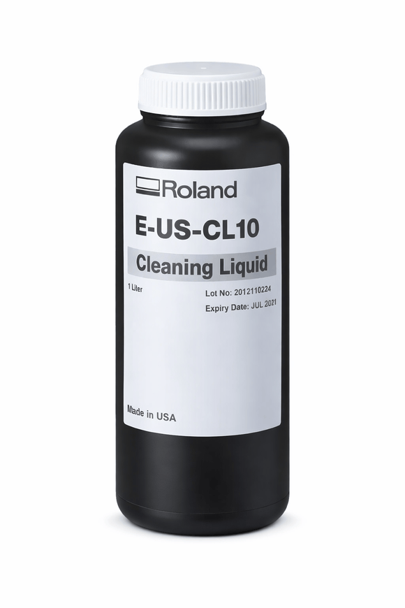 Roland Cleaning Roland E-US-CL10 Cleaning Liquid 1L for EU-1000MF UV Flatbed Printer