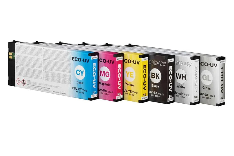 UV printer ink, media, cleaning products and parts