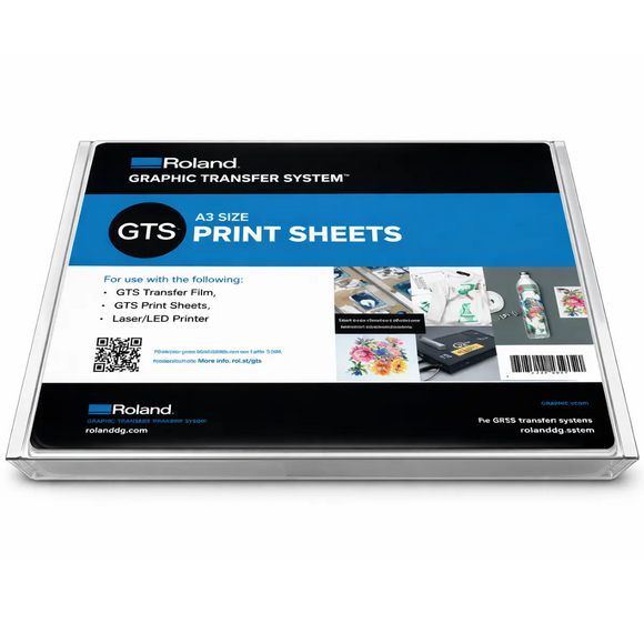 Roland Media 25/pk Sheets Roland Graphic UV Transfer System Film Kit