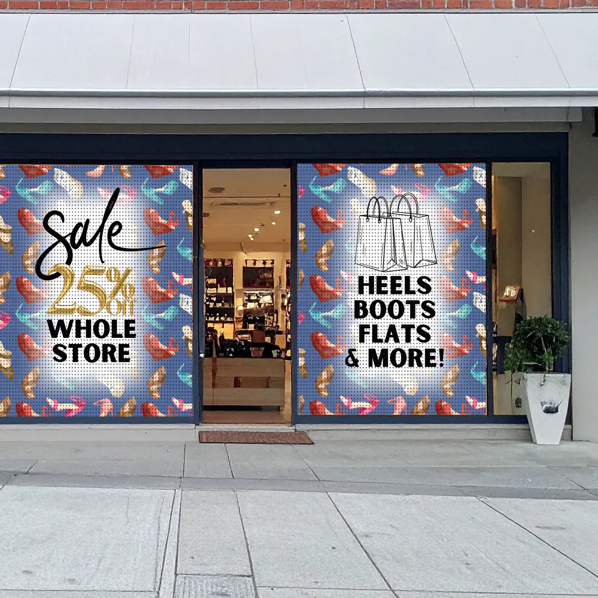 Roland Media Roland 80/20 Perforated Adhesive Window Film