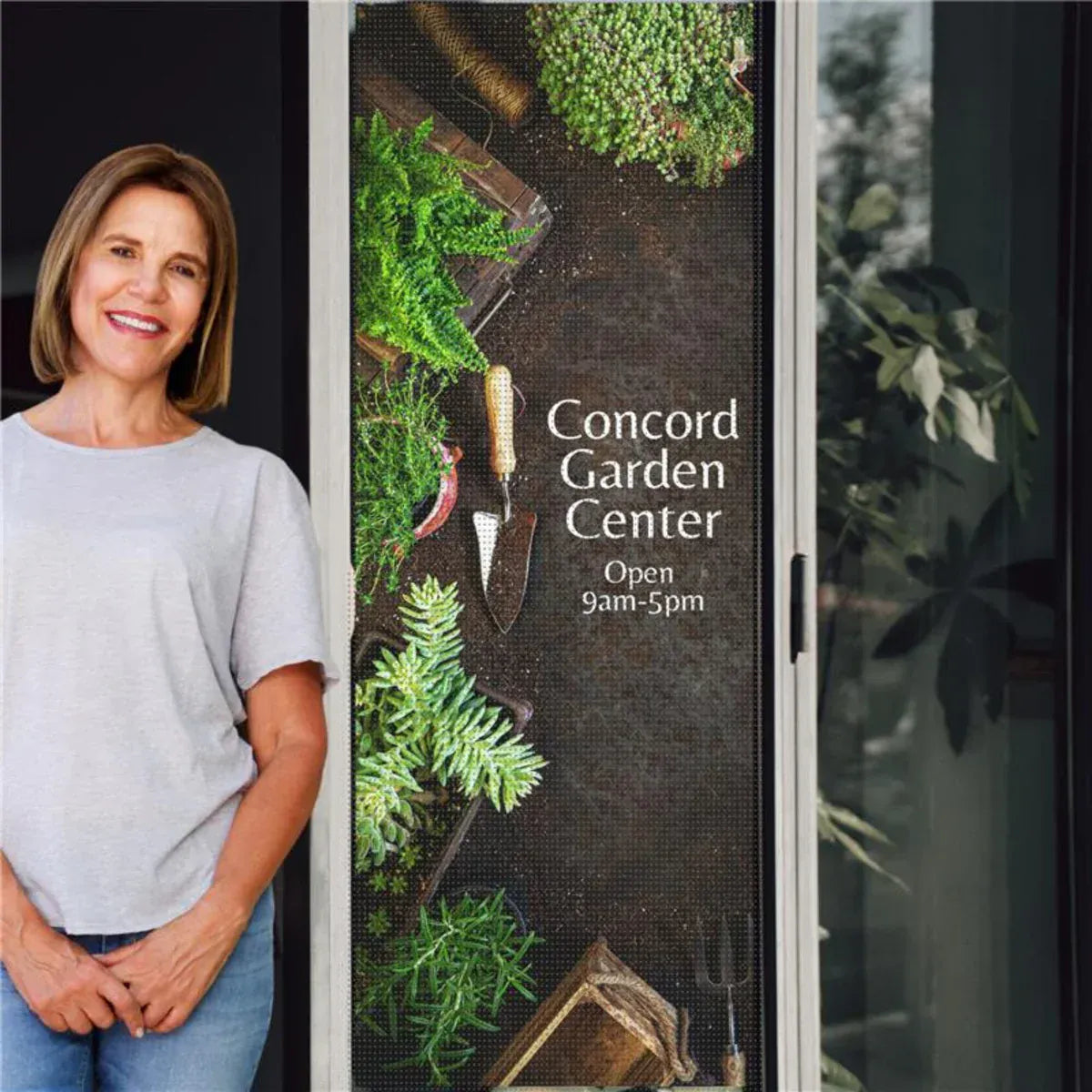 Roland Media Roland 80/20 Perforated Adhesive Window Film