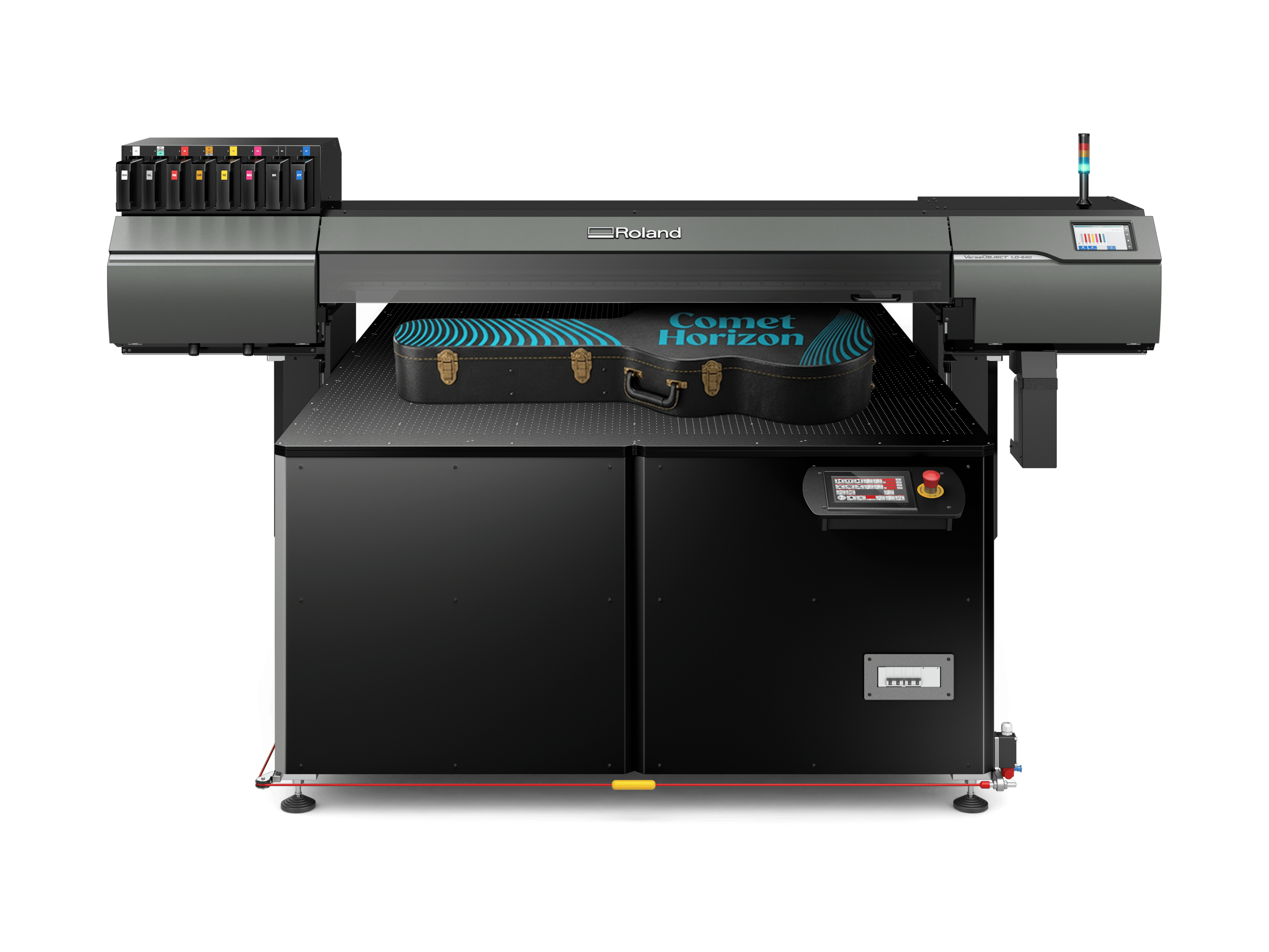 Roland LO-Series Flatbed UV Printer | High-Speed Industrial UV Printing ...