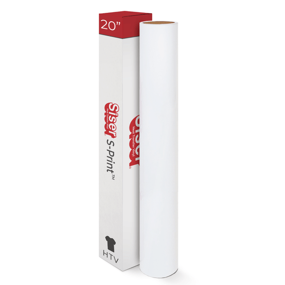 Siser Media 20" / 25yd Siser S-Print HTV Roll