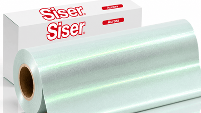 Siser Media White / 5yd Siser Aurora 12" Vinyl