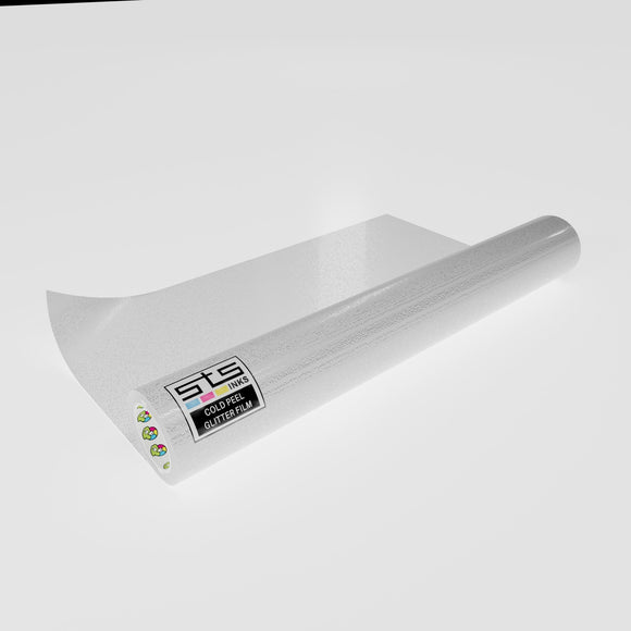 STS DTF Film DTF Cold Peel Glitter Film 24″ × 164ft Rolls