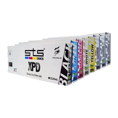 STS DTF Ink STS Direct to Film (DTF) XPD 724 Ink Cartridges - 220ml