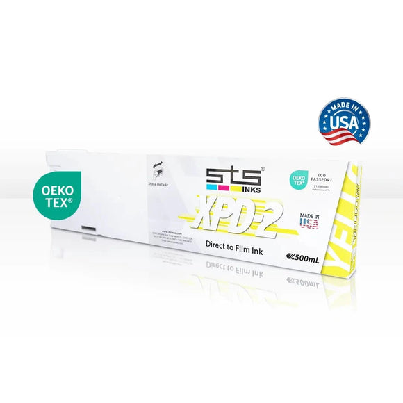 STS DTF Ink Yellow STS Direct to Film (DTF) XPD-924D Ink Cartridges - 500mL