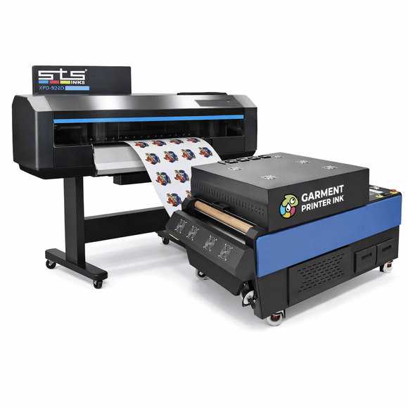 STS DTF Printing DTF Printer + 24" GPI Shaker STS 24” XPD 924D 2-Head DTF Printer (Pick your Shaker)