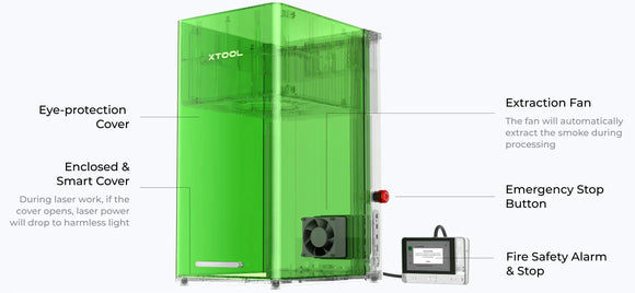 xTool Laser Engraver xTool F1 Ultra Dual-Laser Engraver (20W Fiber + Diode)