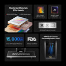 xTool Laser Engraver xTool F2 Ultra Dual-Laser Engraver (60W MOPA Fiber + 40W Diode)