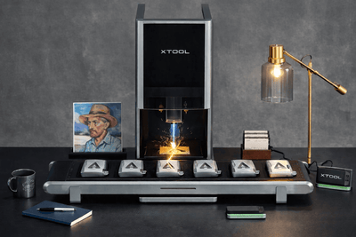 xTool Laser Engraver xTool F2 Ultra Dual-Laser Engraver (60W MOPA Fiber + 40W Diode)