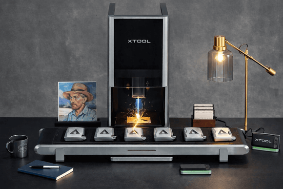 xTool Laser Engraver xTool F2 Ultra Dual-Laser Engraver (60W MOPA Fiber + 40W Diode)