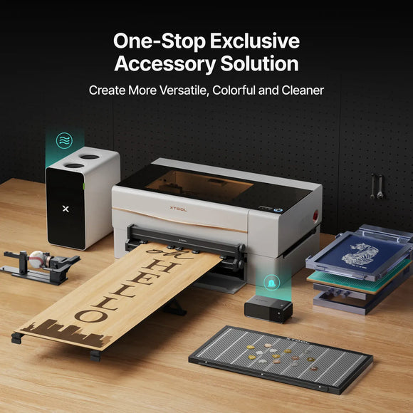 xTool Laser Engraver xTool P2S 55W Desktop CO₂ Laser Cutter
