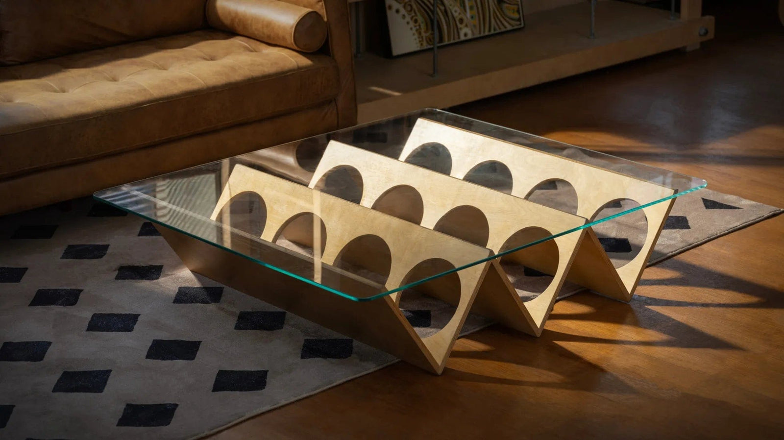 Glass Cut Coffee Tables