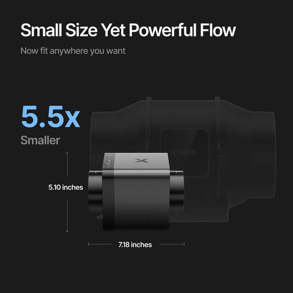 xTool Laser Engraver xTool SafetyPro IF2 Inline Duct Fan