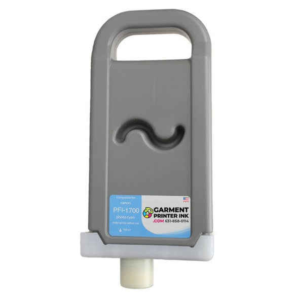 Canon Ink Canon Photo Cyan PFI-1700PC Canon PFI-1700 Compatible Ink