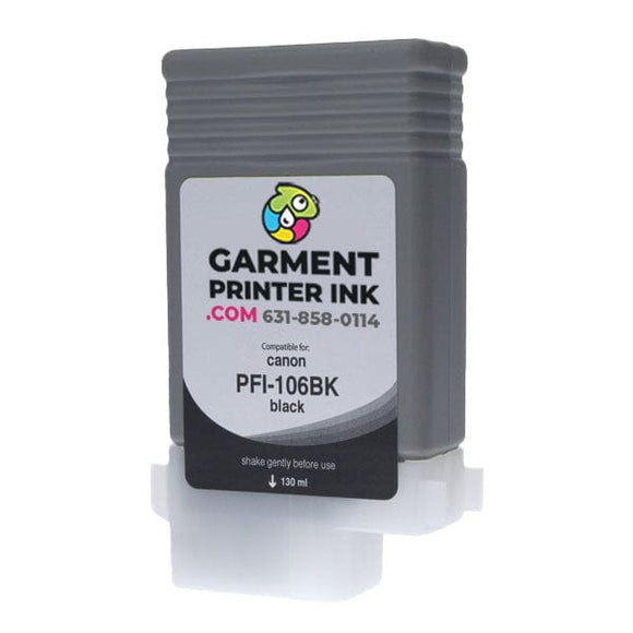 Canon Parts Canon Black PFI-106BK Replacement Cartridge for Canon Lucia EX PFI-106 130ml