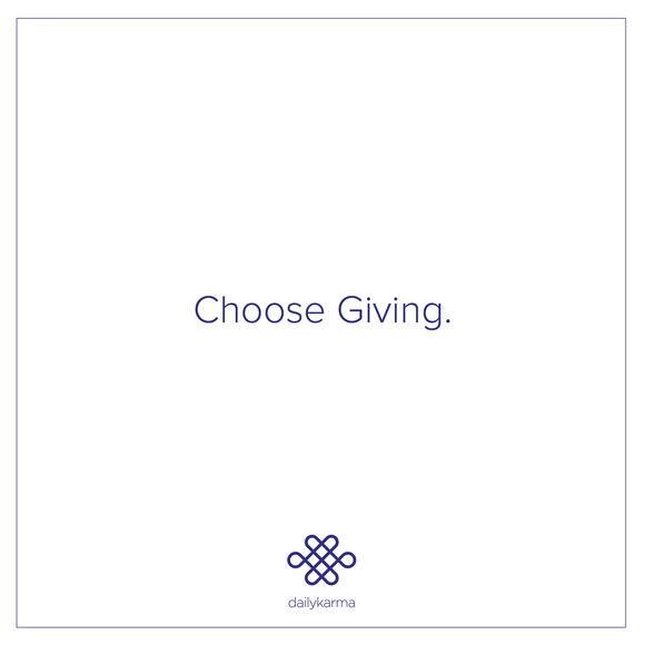 DailyKarma tips-donation Do good with Garment Printer Ink Gift for Good