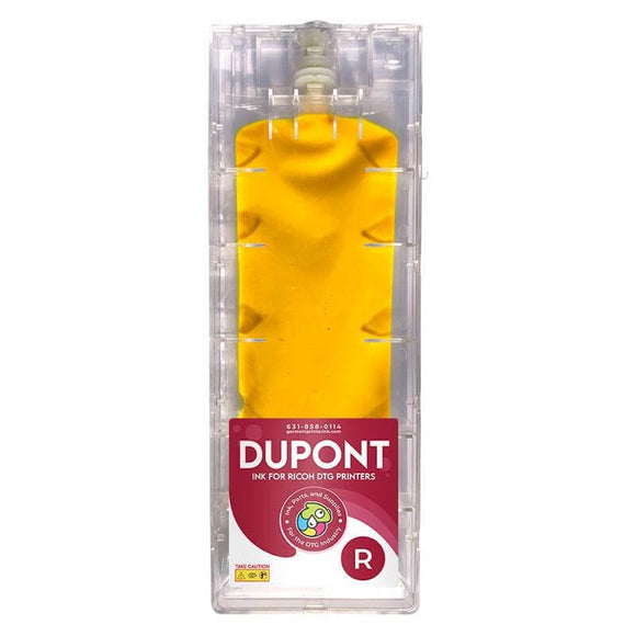 DuPont DTG Ink 220ml DuPont Yellow ink Cartridge for Anajet mPower and Ricoh Ri