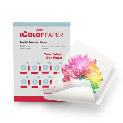 Forever Transfer paper iColor Ultra Bright 2-Step Select Textile Transfer Media