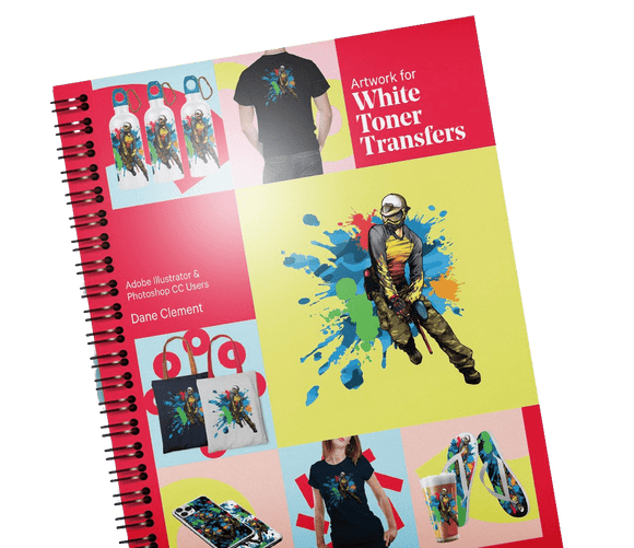 iColor Transfer paper Instructional for White Toner Transfers Instruction Artwork for White Toner Transfer Printers Collection (physical copy)