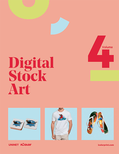 iColor Transfer paper Transfer Artwork Volume 4 Artwork for White Toner Transfer Printers Collection (physical copy)