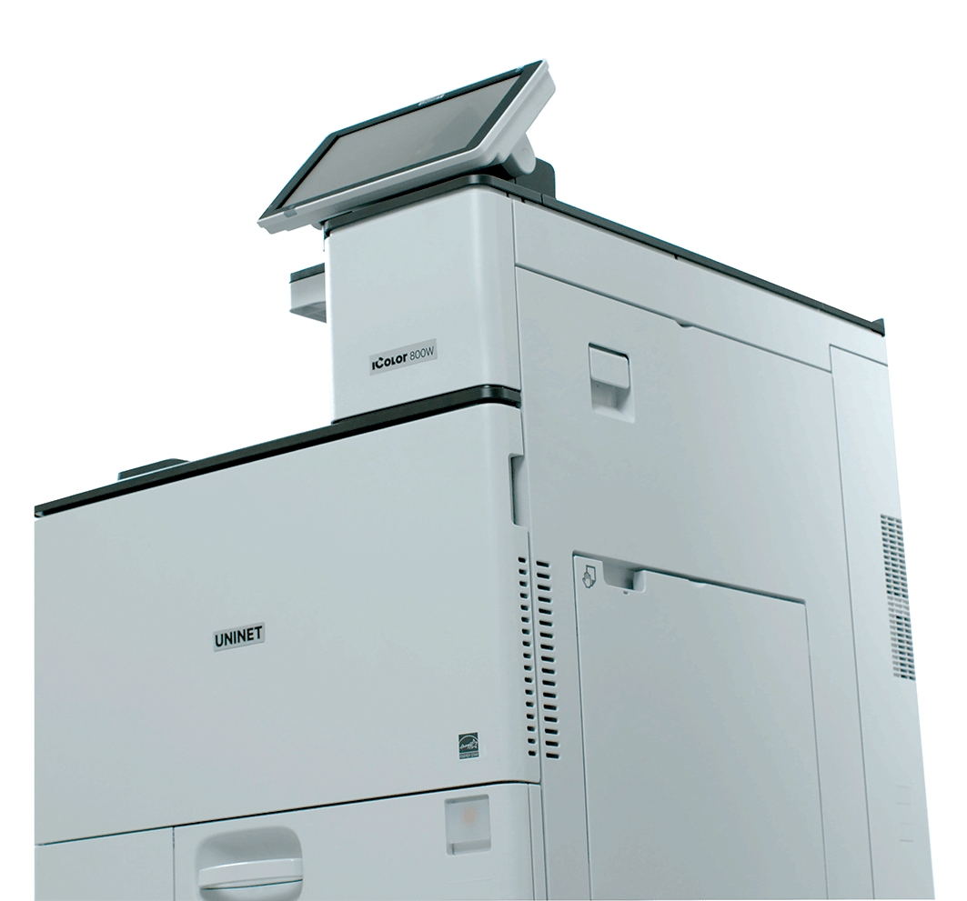 UniNet iColor 800W Toner Transfer Printer | 13" x 19" CMY + White