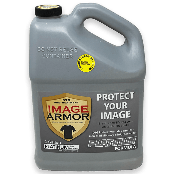 Image Armor Pretreatment Gallon Image Armor PLATINUM CONCENTRATE Dark Shirt Pretreatment