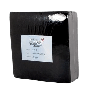 Madeira Backing 3oz 8" x 8" E-Zee Cut Away Super Hefty Black 100pk