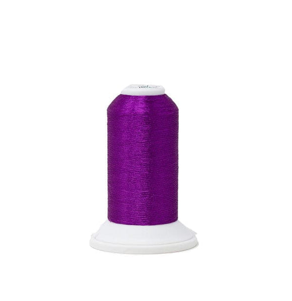 Madeira Thread Cone (2700 yd) Amethyst 4212 #40 Weight Madeira Polyester Metallic Thread