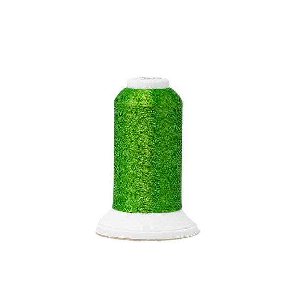 Madeira Thread Cone (2700 yd) Jade 4249 #40 Weight Madeira Polyester Metallic Thread