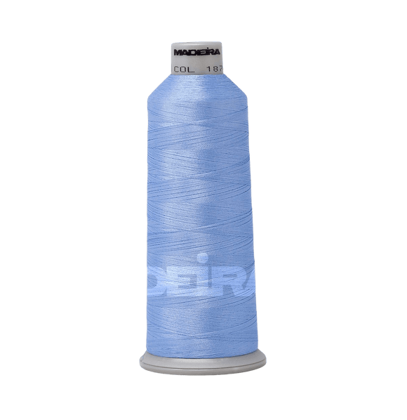 Madeira Thread Cone (5500 yd) Baby Blue 1874 #40 Weight Madeira Polyneon Thread