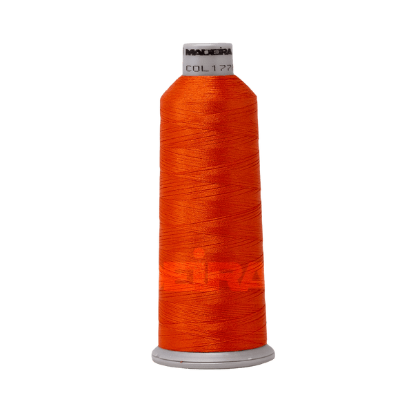 Madeira Thread Cone (5500 yd) Carrot 1778 #40 Weight Madeira Polyneon Thread