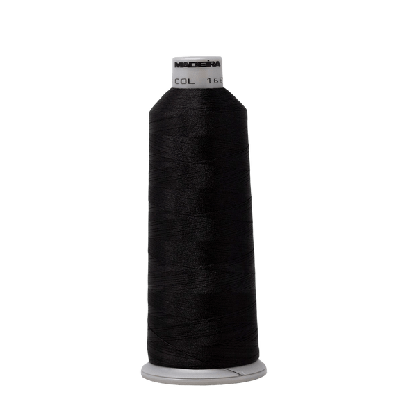 Madeira Thread Cone (5500 yd) Coal 1665 #40 Weight Madeira Polyneon Thread