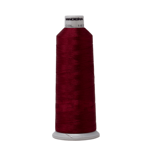 Madeira Thread Cone (5500 yd) Cranberry 1835 #40 Weight Madeira Polyneon Thread