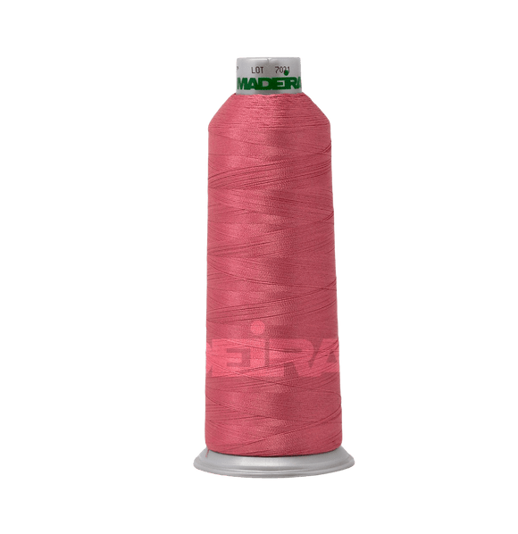 Madeira Thread Cone (5500 yd) Dusty Rose 1917 #40 Weight Madeira Polyneon Thread