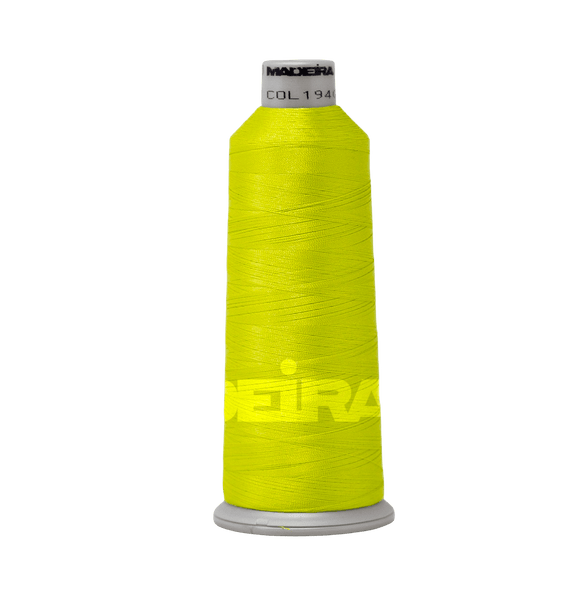 Madeira Thread Cone (5500 yd) Key Lime 1940 #40 Weight Madeira Polyneon Thread