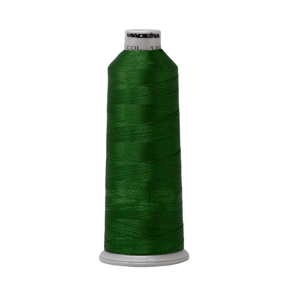 Madeira Thread Cone (5500 yd) Light Emerald Green 1770 #40 Weight Madeira Polyneon Thread