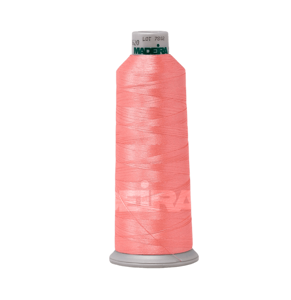 Madeira Thread Cone (5500 yd) Light Salmon 1620 #40 Weight Madeira Polyneon Thread