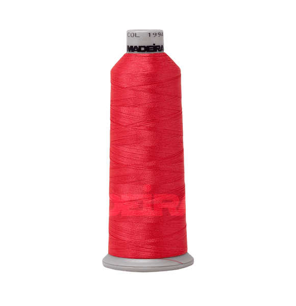 Madeira Thread Cone (5500 yd) Lipstick Rose 1994 #40 Weight Madeira Polyneon Thread