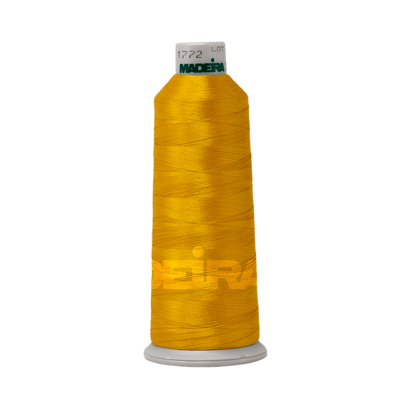 Madeira Thread Cone (5500 yd) Military Gold 1772 #40 Weight Madeira Polyneon Thread