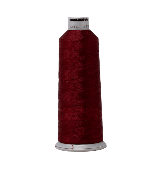 Madeira Thread Cone (5500 yd) Mulberry 1782 #40 Weight Madeira Polyneon Thread