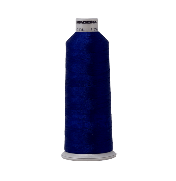 Madeira Thread Cone (5500 yd) Ultramarine 1767 #40 Weight Madeira Polyneon Thread