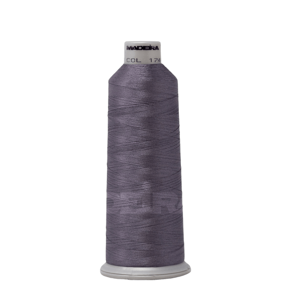 Madeira Thread Cone (5500 yd) Weimaraner 1740 #40 Weight Madeira Polyneon Thread