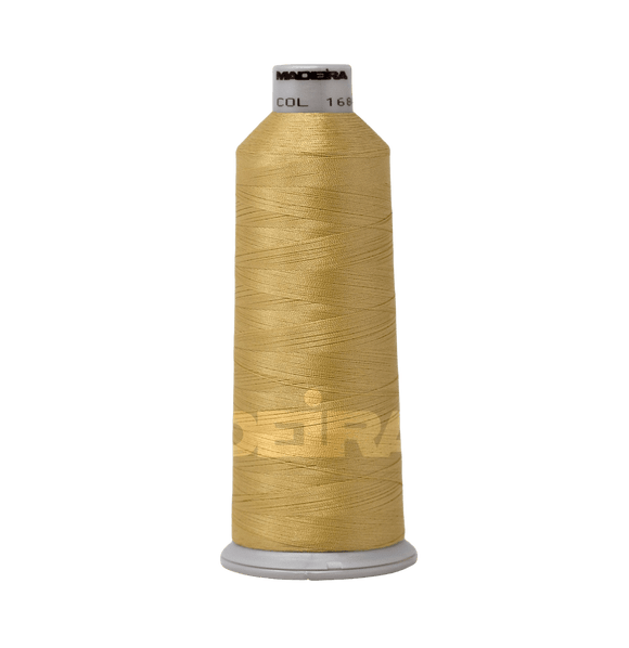 Madeira Thread Cone (5500 yd) Wheat 1684 #40 Weight Madeira Polyneon Thread